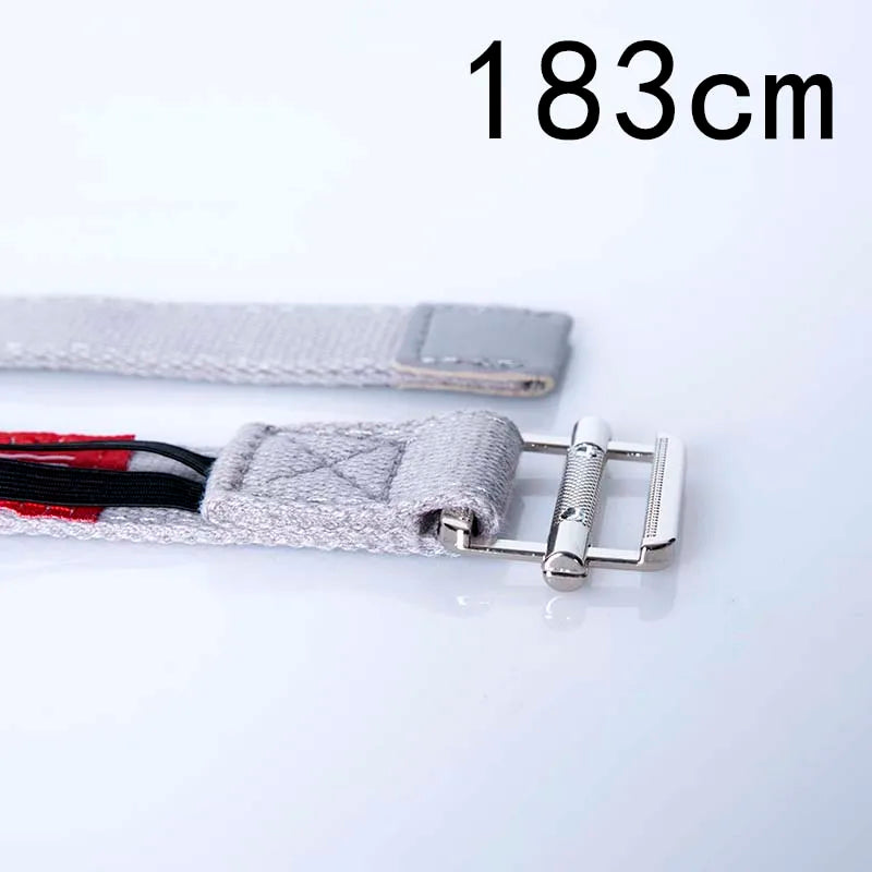Sangle de Yoga Lyengar Premium en coton- naturel – Accessoire d’étirement