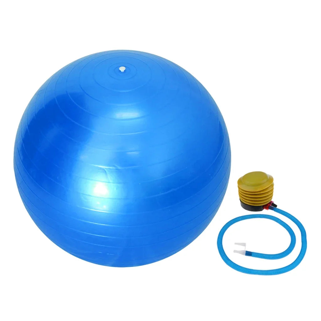 Ballon de Yoga 55cm avec pompe – Anti-éclatement et écologique
