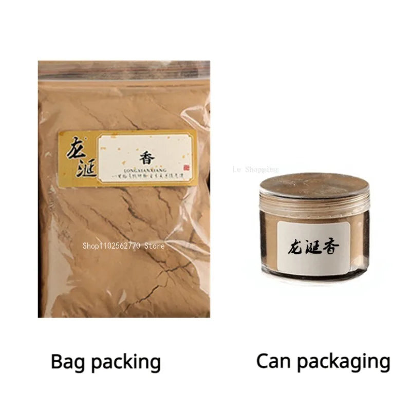 Encens en poudre Bois d'Agar naturel -Bois précieux pour relaxation, méditation et yoga