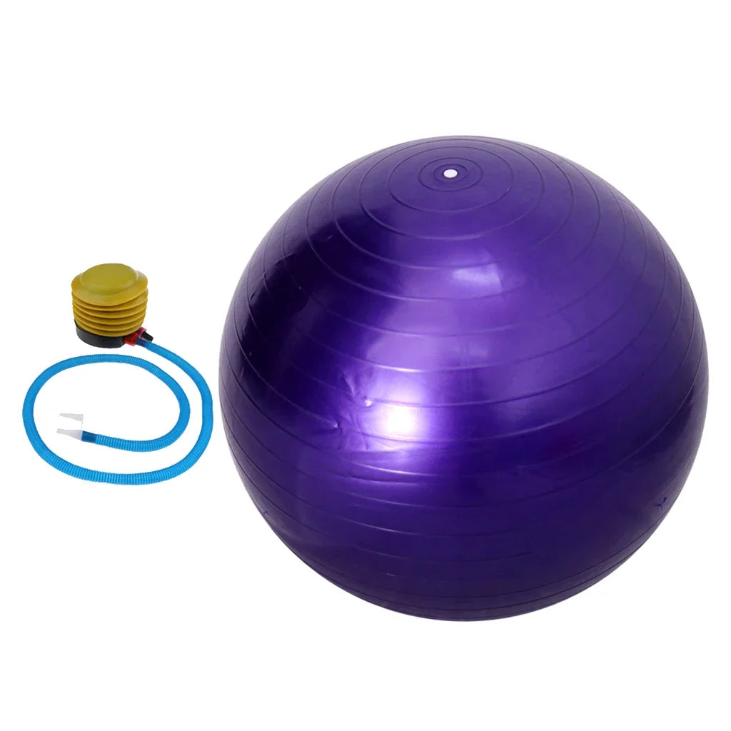 Ballon de Yoga 55cm avec pompe – Anti-éclatement et écologique