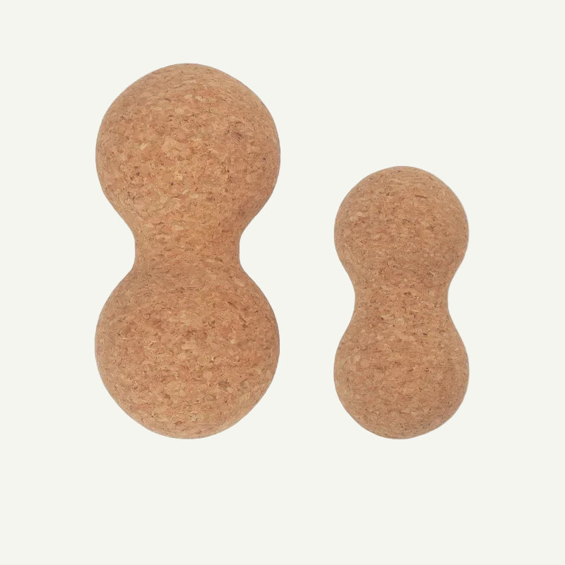 Balle de Massage "Peanut" en Liège Naturel