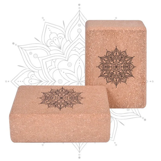 Brique de yoga en liège écologique-Haute densité