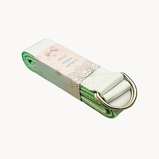 Sangle de Yoga en coton ajustable 180 cm x 4 cm