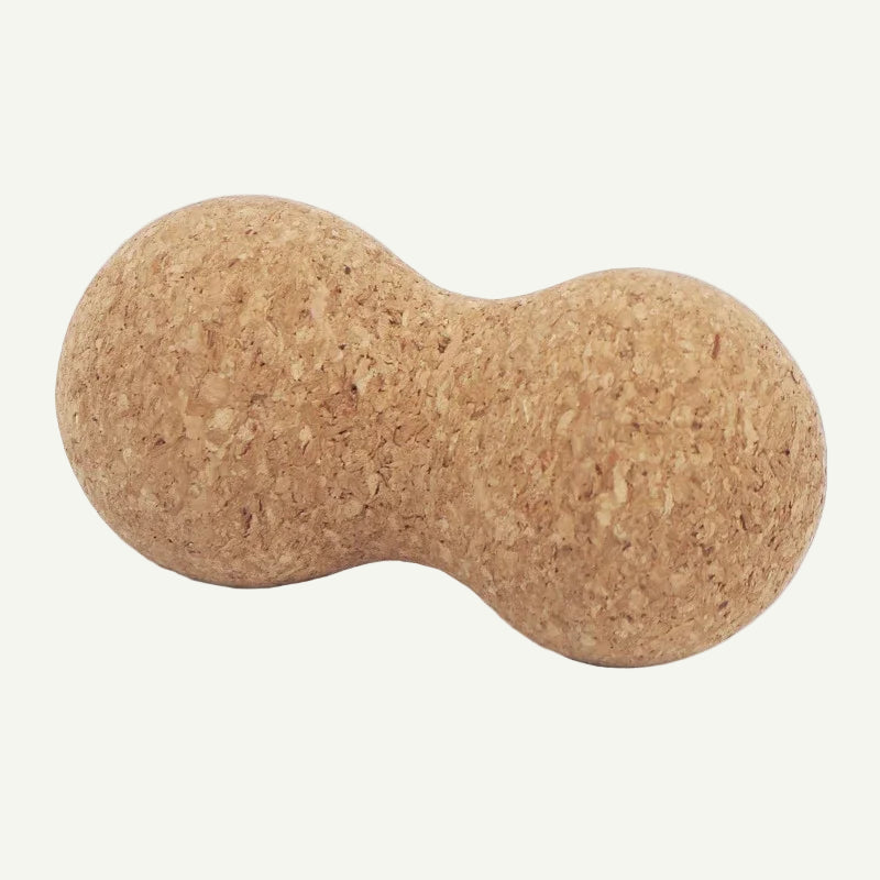 Balle de Massage "Peanut" en Liège Naturel