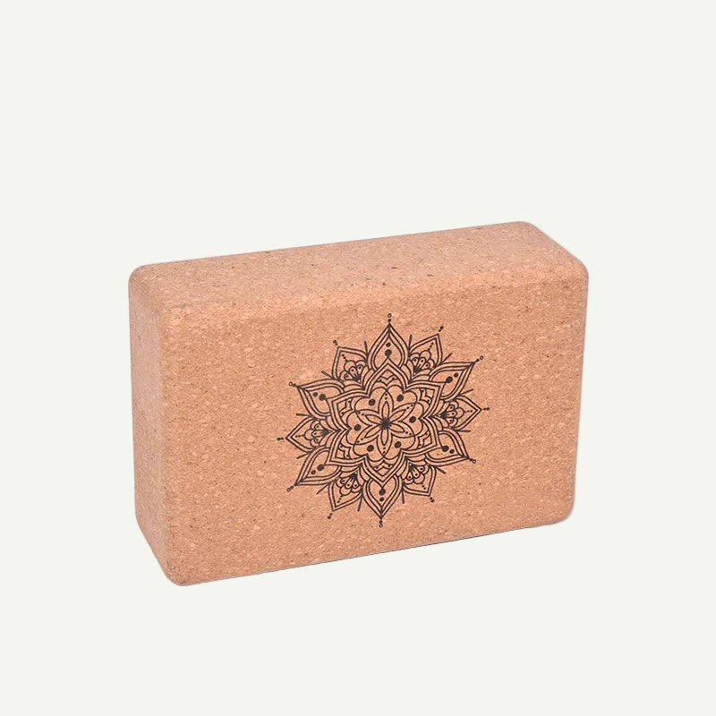 Brique de yoga en liège écologique-Haute densité
