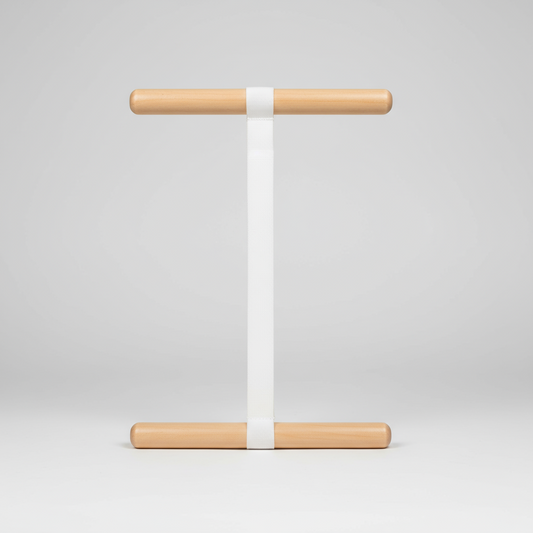 Sangle d’étirement avec poignées en bois - Accessoire de yoga et de stretching