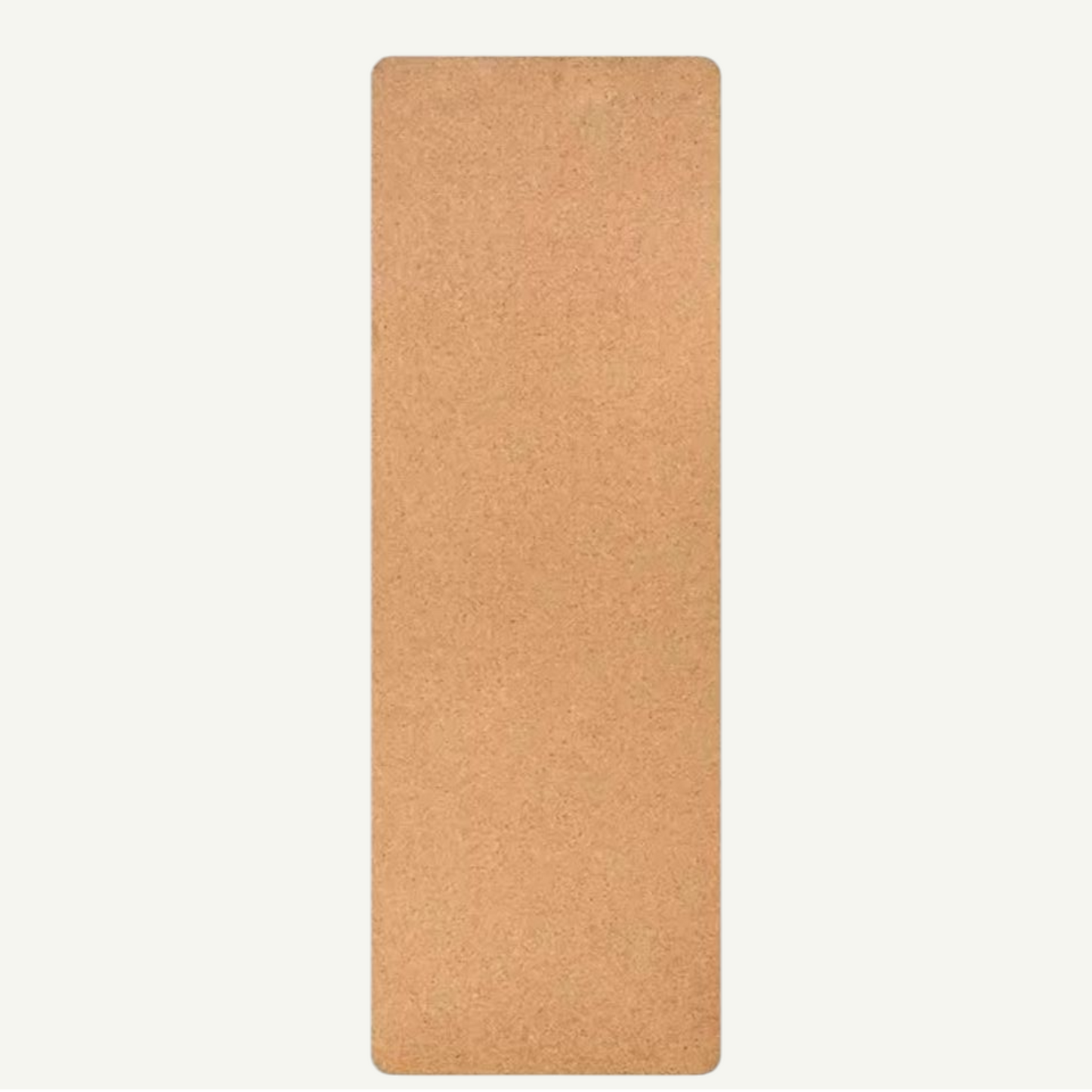 Tapis de Yoga et Pilates en liège naturel- antidérapant- 6mm- 183 x 61 cm