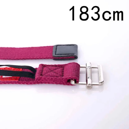 Sangle de Yoga Lyengar Premium en coton- naturel – Accessoire d’étirement