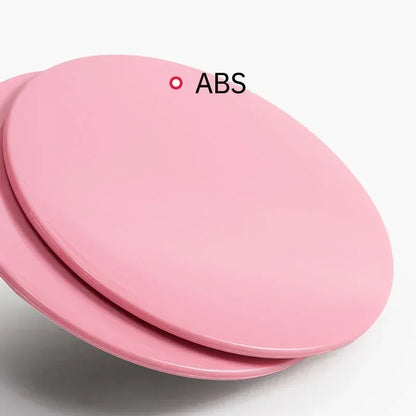 Disques de glisse yoga fitness 2 pièces - Accessoires entraînement abdominaux