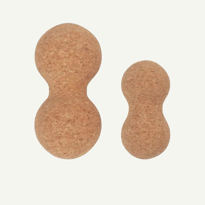 Balle de Massage "Peanut" en Liège Naturel
