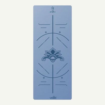 Tapis de Yoga Premium en fibre de coco et caoutchouc naturel – 183 × 68 cm, 5 mm – Antidérapant et durable