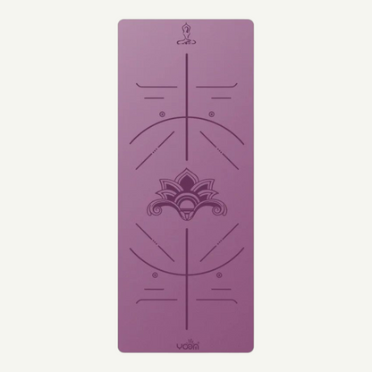 Tapis de Yoga Premium en fibre de coco et caoutchouc naturel – 183 × 68 cm, 5 mm – Antidérapant et durable